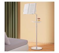 Leggio Da Terra, Supporto For Lettura Con Vassoio, Larghezza Pannello Regolabile Da 270 A 417 Mm, For Libri, Ricette, Spartiti Musicali