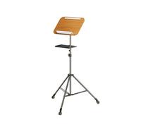 Leggio For Libri Da Pavimento, Portaricette Ad Altezza Regolabile Da 82-145 Cm Con Rotelle Mobili, For La Scuola 'home Office(With tray)