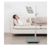 Leggio for spartiti e leggio for libri da terra, supporto da pavimento for tablet e laptop con ruote, supporto for libri Supporto da pavimento for tablet iPad Lettura vivavoce regolabile for divano le