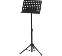 Leggio - Leggio Da Orchestra In Lamiera Forata Nero - Gewa