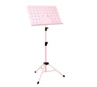 Leggio, Leggio Portatile, Supporto per Spartiti ad Alta Stabilità, Regolabile in Altezza con Borsa per il Trasporto. (Color : Pink, Size : 19.6x13.3x62.9in/50x34x160cm)