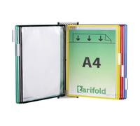 Leggio murale Tarifold® A4 10 buste in PVC B414609