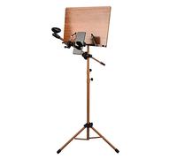 leggio musicale， Foglio pieghevole multiuso, leggio ergonomico for libri, fibbia di regolazione in metallo, è possibile regolare l'altezza del leggio