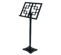 Leggio Musicale Leggio In Legno Massello Spartito Musicale Guqin Erhu Verticale Ispessito Leggio Portatile Leggio Antico Pieghevole Mensola(Black)