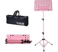 Leggio Musicale, Leggio per Spartiti, Supporti for spartiti in metallo pieghevoli portatili con supporto for spartiti ad altezza regolabile con borsa for leggio for libri scolastici domestici