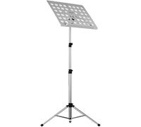 Leggio Musicale, Leggio per Spartiti, Supporti for spartiti Porta spartiti portatile in lega di alluminio Altezza regolabile Supporti for spartiti for supporto for libri for chitarra for violino(Silve