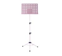 Leggio Musicale Leggio portatile regolabile in altezza Leggio adatto per libreria da concerto in studio Leggio Per Spartiti(Pink)