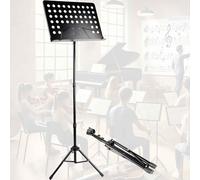 Leggio Musicale Pieghevole Altezza Regolabile 50-140cm Leggio per Spartiti Mu...