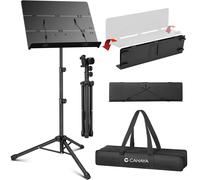 Leggio Musicale Pieghevole Altezza Regolabile 78-142cm Leggio Spartiti Musicali