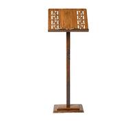 Leggio Musicale, Podio Professionale In Legno Con Altezza Regolabile E Supporto Musicale Portatile Robusto E Leggero Per Prestazioni Di Strumenti Musicali Violino Per Chitarra In Legno Massello(A)