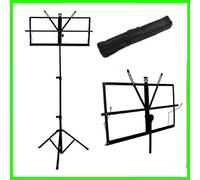 Leggio Musicale Regolabile Supporto Cavalletto Stand Spartiti Libri + Custodia