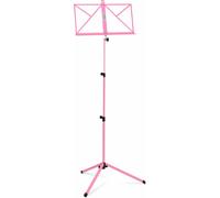 Leggio Musicale Spartiti Libri Orchestra Pieghevole Richiudibile Pied Metal Rosa