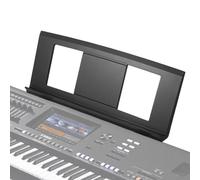 Leggio musicale - Supporto elettronico per tastiera, accessorio con deflettore ispessito con struttura resistente, strumento musicale con design stabile, attrezzatura da palco e da studio per