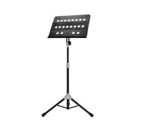 Leggio Musicale Supporto per spartiti musicali regolabile in altezza, supporto per spartiti in metallo pieghevole per casa, chiesa, concerto, leggio Leggio Per Spartiti(Black-2)