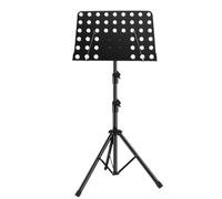 Leggio Musicale Supporto Pieghevole Per Spartiti Musicali, Altezza E Angolazione Regolabili, Supporto In Metallo Con Piedini In Gomma Antiscivolo Leggio Per Spartiti