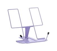 Leggio Per Libri Porta libri di ricette in ferro, schienale regolabile, supporto for in metallo leggero, for, lettura cucina, tablet cuoco per scrivania(Color2)