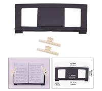 Leggio per pianoforte elettronico con 2 clip Leggio per libro musicale per