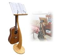 Leggio per Spartiti in Bambù,Leggio per Orchestra, Supporto for libri di musica, supporto for libri da tavolo, supporto for spartiti for direttori d'orchestra, lezioni
