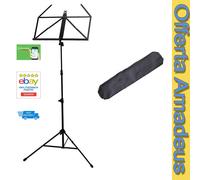 GEWA F900.702 Leggio Richiudibile Regolabile con Borsa