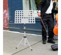 Leggio pieghevole scalabile per lettore musicale per principianti, chitarra,