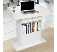 Leggio podio in legno di teak con 3 strati, spessore 18 mm, ideale per chiesa e aula discorso, 80 x 50,8 cm, supporto per discorsi in pubblico e presentazioni