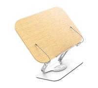Leggio portatile in acciaio Durevolezza Costruzione Cucina da viaggio Studio Contiene dispositivi Leggio per computer modificabile in modo sicuro per libri