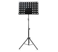 Leggio portatile, supporto per spartiti Portable Music Stand Music Stand Guitar Portable Music Stand Home Music Stand Song Sheet Violin Guzheng Professional Music Stand Music Stand(Black)