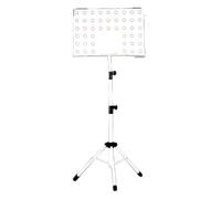 Leggio portatile, supporto per spartiti Portable Music Stand Music Stand Guitar Portable Music Stand Home Music Stand Song Sheet Violin Guzheng Professional Music Stand Music Stand(White)