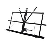 Leggio Quiklok MUS001, modello 10-01149, colore Nero, stabile e regolabile per