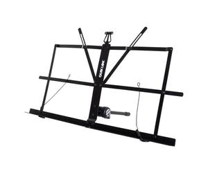 Leggio Quiklok MUS001, modello 10-01149, colore Nero, stabile e regolabile per