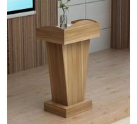 Leggio, Reception, Podio per discorsi,Wood,Basic | con ampia superficie di lettura, armadietto di stoccaggio, multifunzione, facile da montare, per aula, conferenze ed eventi