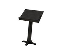 Leggio Regolabile E For Spartiti, Supporto Da Pavimento For Tablet Con Staffa Angolata, For Laptop Di Libri Cucina(Black)