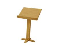 Leggio Regolabile E For Spartiti, Supporto Da Pavimento For Tablet Con Staffa Angolata, For Laptop Di Libri Cucina(Wood color)