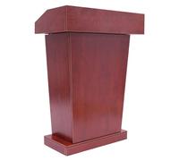 Leggio regolabile in legno nero per chiesa pulpito con cassetto - 50 kg supporto 69,8 x 35,6 x 110 cm - perfetto per chiese, conferenze, uffici e aule