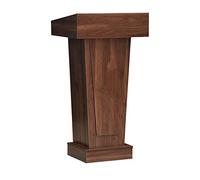 Leggio, Supporto per podio, leggio da Pavimento, leggio in Piedi, pulpito della Chiesa o Cerimonia, Aula, lezione, discorso, Piattaforma per insegnare per chiese (Noce)