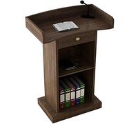 Leggio, Supporto per podio, podio Portatile per Ufficio, Tavolo da conferenza, podio Semplice e Moderno, Benvenuto, Guida allo Shopping, banco Reception, presentatore, po