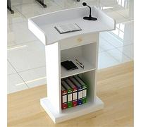 Leggio, Supporto per podio, podio Portatile per Ufficio, Tavolo da conferenza, podio Semplice e Moderno, Benvenuto, Guida allo Shopping, banco Reception, presentatore, po
