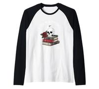 Leggo Ancora Le Favole Ora Sono Solo più buie Maglia con Maniche Raglan