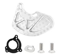 Leghe di alluminio Bicicletta Targhetta Per Un manovella di velocità 26T 38T Protezione Roccia Con Installazione Mountain Bike Crankset Protezione