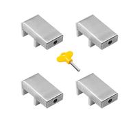 Leghe di alluminio del limitatore della finestra singolo/doppio foro che monta sicurezza antifurto scorrevole del tappo di sicurezza