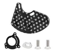 Leghe di alluminio Mountain Bike Chainring Guard Compatibilità con 26T 32T guarniture adattatore per una facile installazione Copertura corona leggera