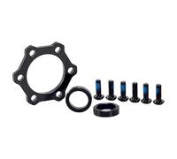 Leghe di alluminio Mozzi Bici Kit Adattatore di Conversione Bici Assi Passanti Mozzi Refit Guarnizione Biciclette Aumenta Adattatore Rondelle Anteriore Posteriore Aumenta la Conversione Hub