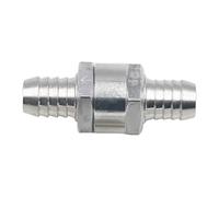Leghe di alluminio Valvole di ritegno di linea Resistente alla corrosione Via singola Inline Nessuno Valvole di Ritorno per Auto Moto Enduring per Auto Moto Nave