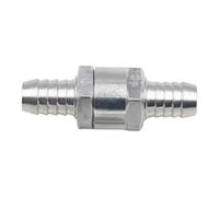 Leghe di alluminio Valvole di ritegno di linea Resistente alla corrosione Via singola Inline Nessuno Valvole di Ritorno per Auto Moto Enduring per Auto Moto Nave