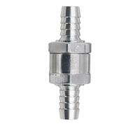Leghe di alluminio Valvole di ritegno di linea Resistente alla corrosione Via singola Inline Nessuno Ritorno per Auto Moto Enduring Single Way Oil Fuels Check