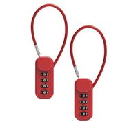 Leghe di zinco resistenti alle intemperie 4 cifre leggeri portatili lucchetti per ingranaggi sportivi zaini da viaggio tipo pesante casco da bici