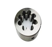 leghe lucidate circolari, 1 pz. Diametro nominale filiera metrica destra for maschiatura filettatura esterna da M35 a M57(M50x3.0)