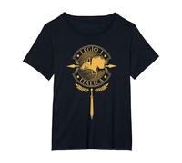 Legio I Italica - Legione Romana Maglietta, Donna Plus-Size, Nero, 3X