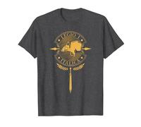 Legio I Italica - Legione Romana Maglietta, Uomo, Grigio Scuro, 3XL