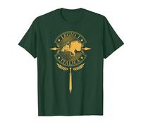 Legio I Italica - Legione Romana Maglietta, Uomo, Verde Foresta, 3XL